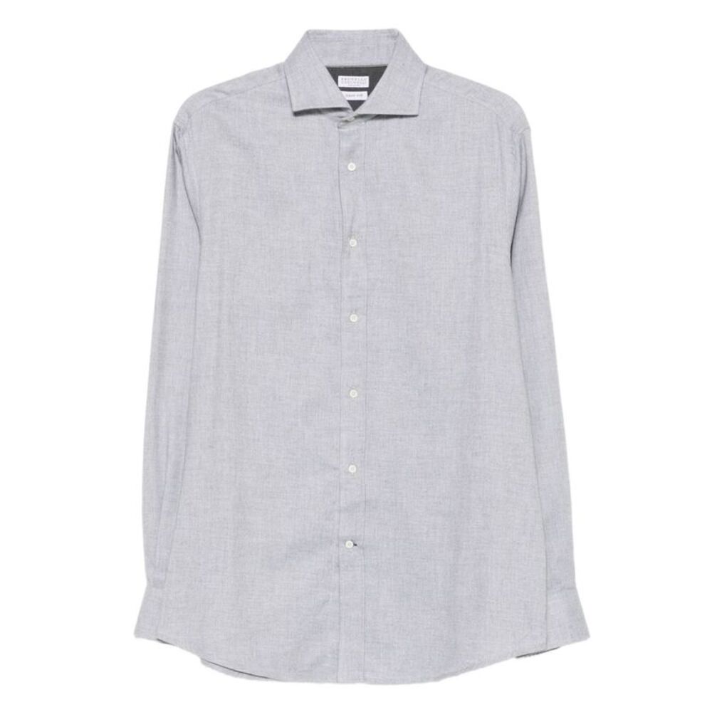 Brunello Cucinelli Men Cotton Blend Shirt